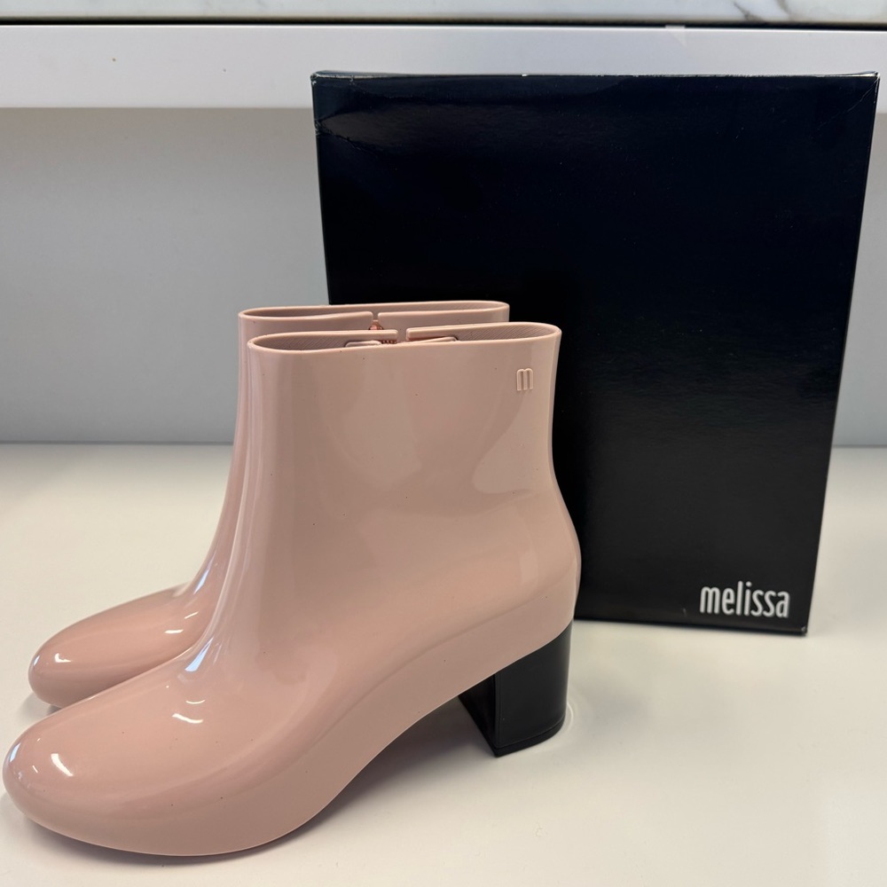 Melissa Femm Women's Pink Heeled Boots